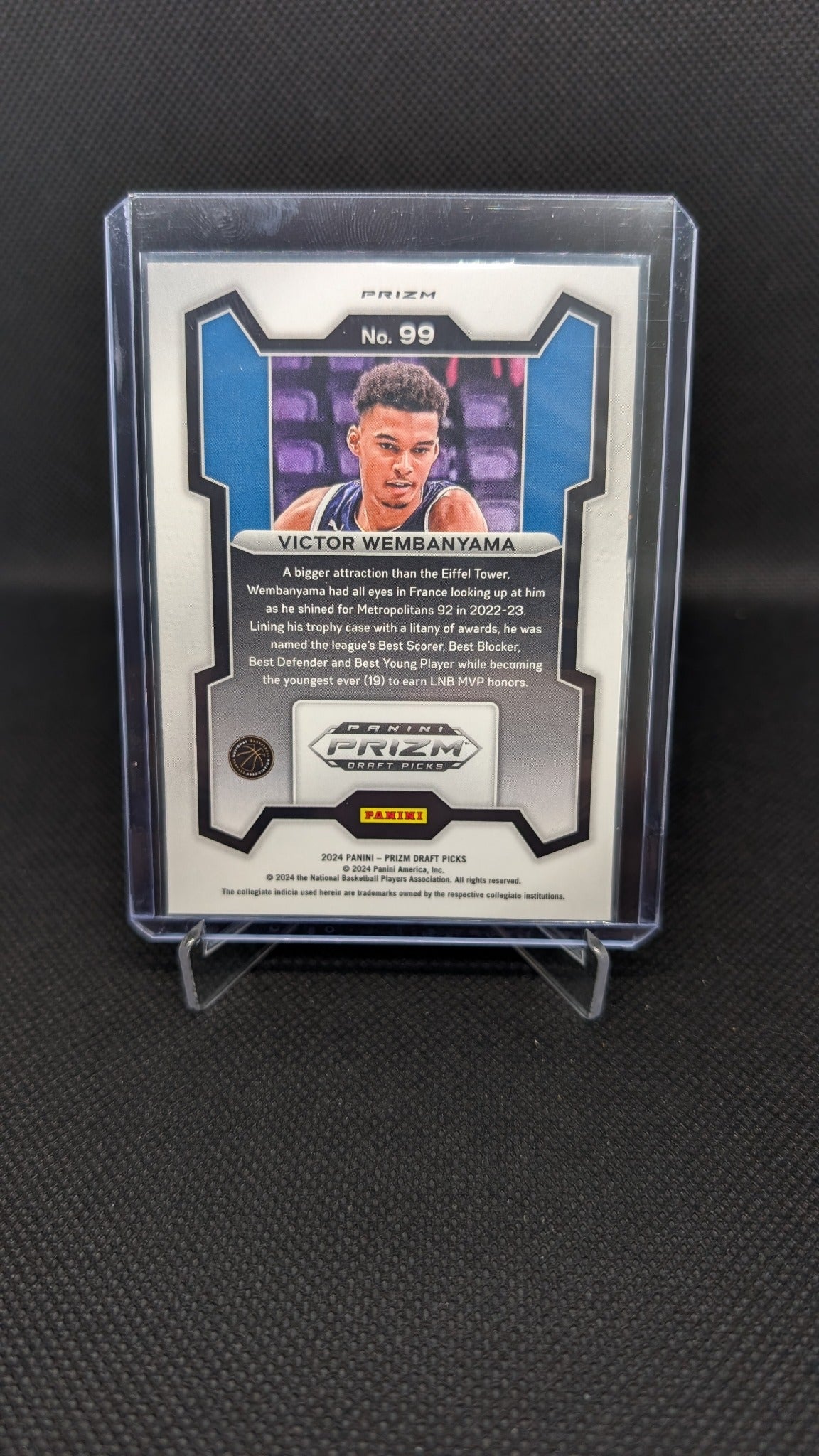 2024 Panini Prizm Draft Picks #99 Victor Wembanyama Prizms Green