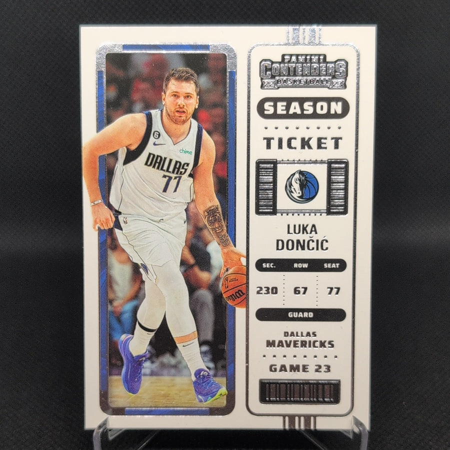 2022-23 Panini Contenders #57b Luka Doncic