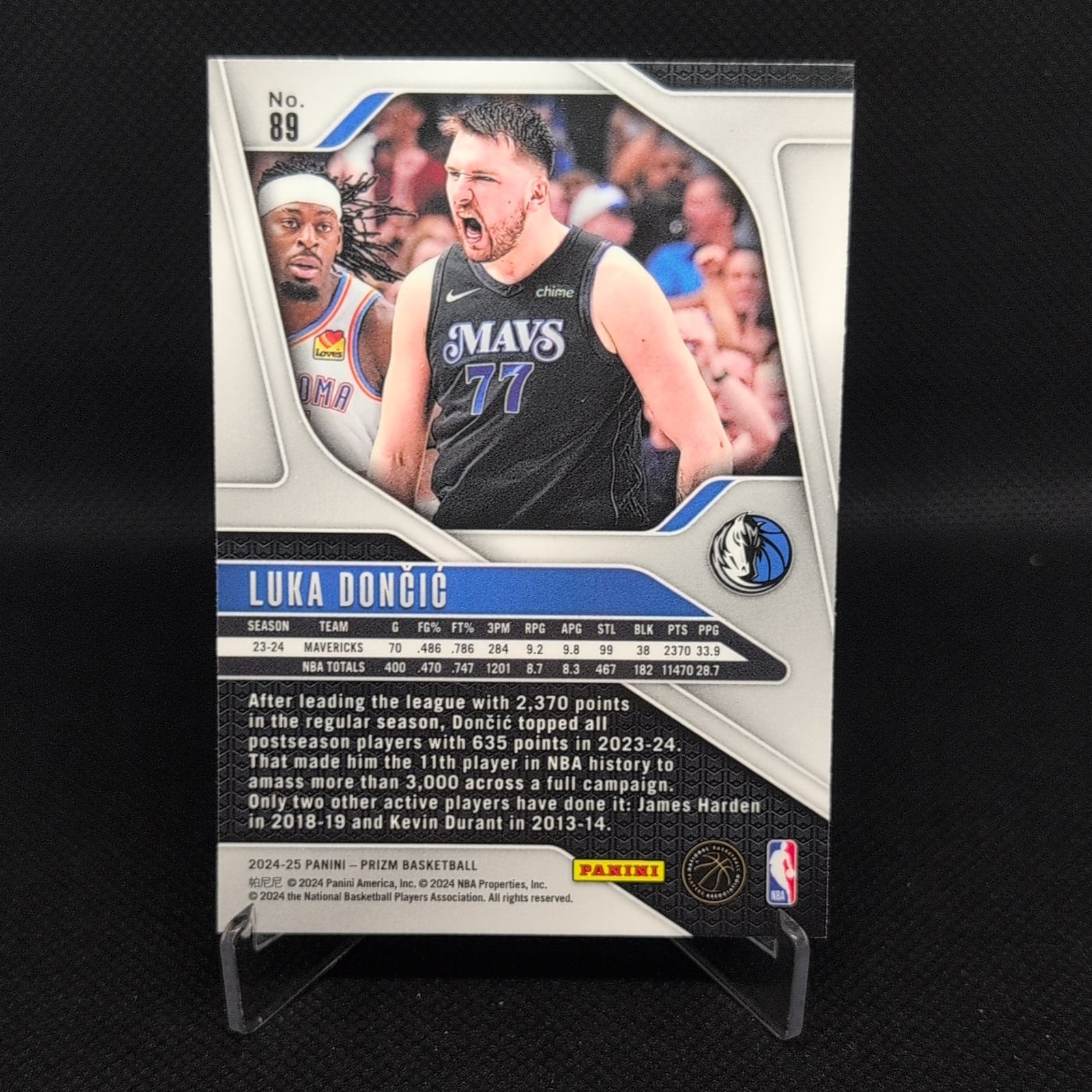 2024-25 Panini Prizm #89 Luka Doncic