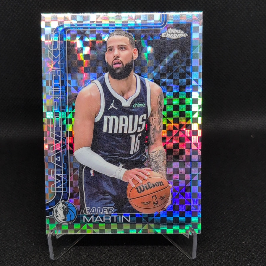 2025-26 Topps Chrome #87 Caleb Martin X-Fractor