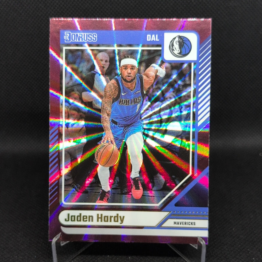 Jaden Hardy Holo Pink Laser 2024-25 Donruss #50