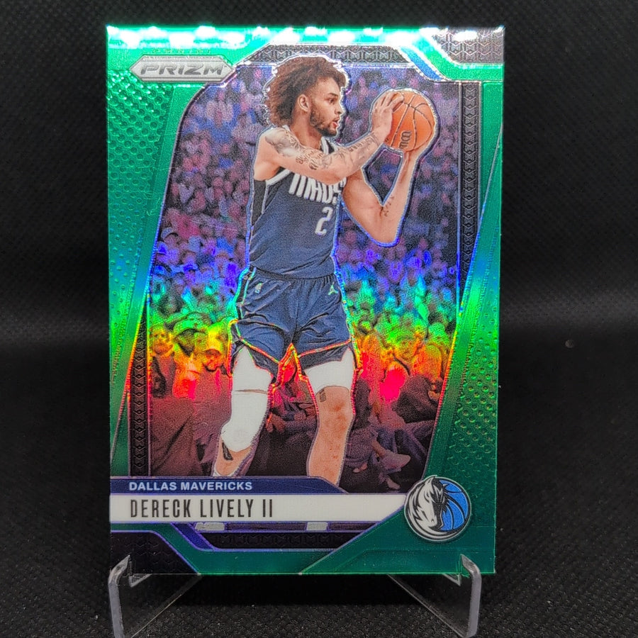 Dereck Lively II Prizms Green 2024-25 Panini Prizm #214