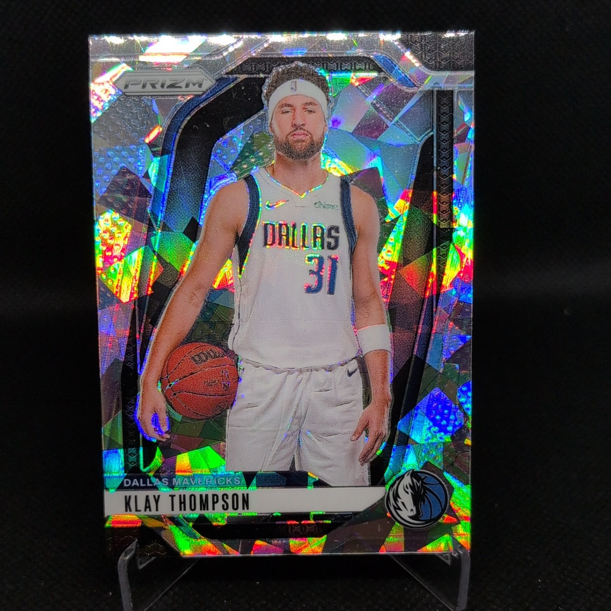 2024-25 Panini Prizm #107 Klay Thompson Prizms Ice