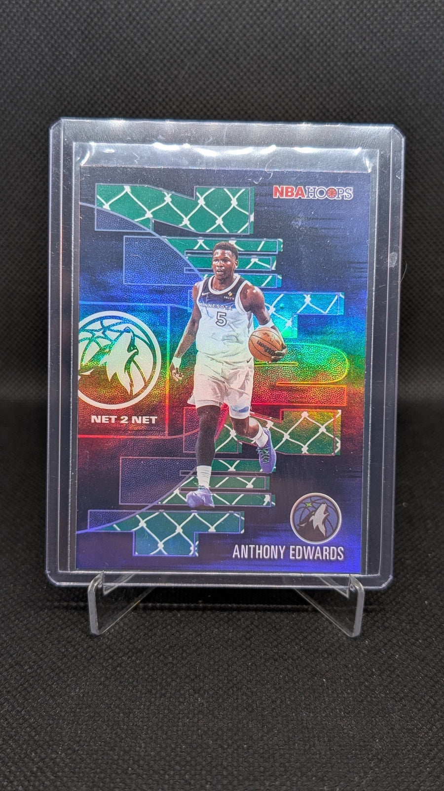 Anthony Edwards 2025-26 Hoops #NTN-13 NBA basketball card