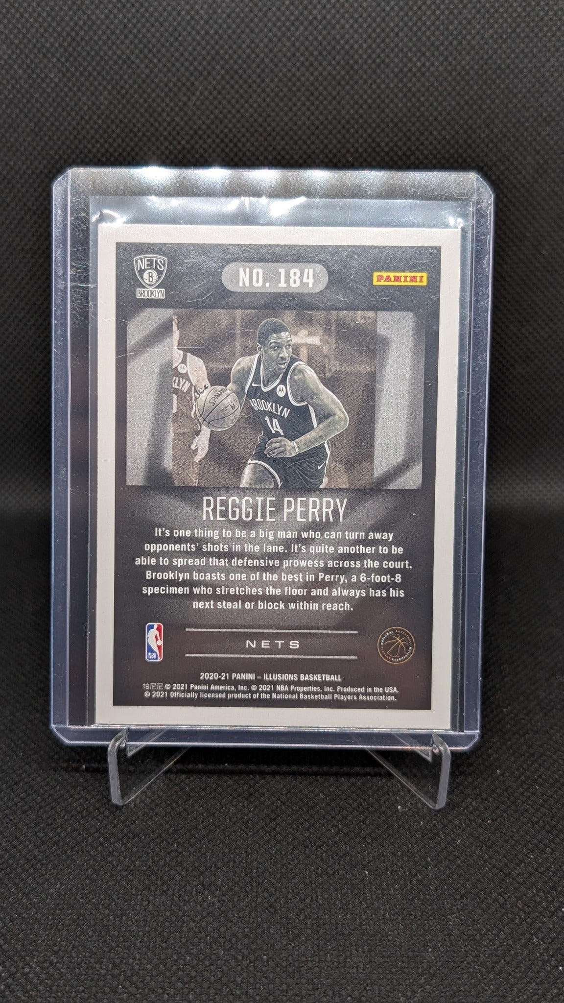 Reggie Perry 2020-21 Panini Illusions #184 NBA basketball card