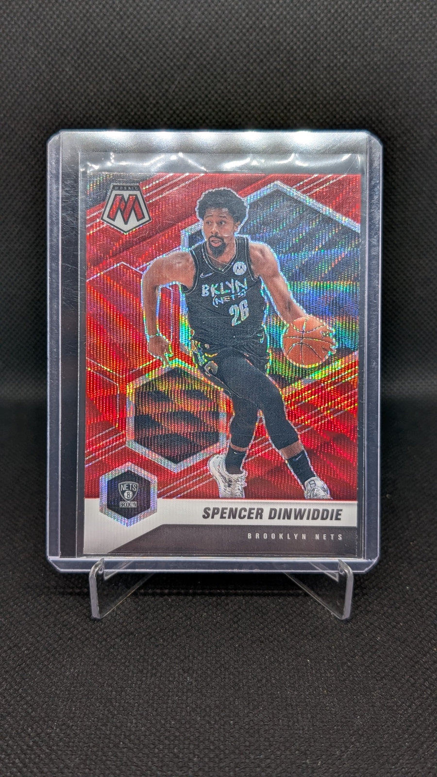 Spencer Dinwiddie 2020-21 Panini Mosaic #6 NBA basketball card