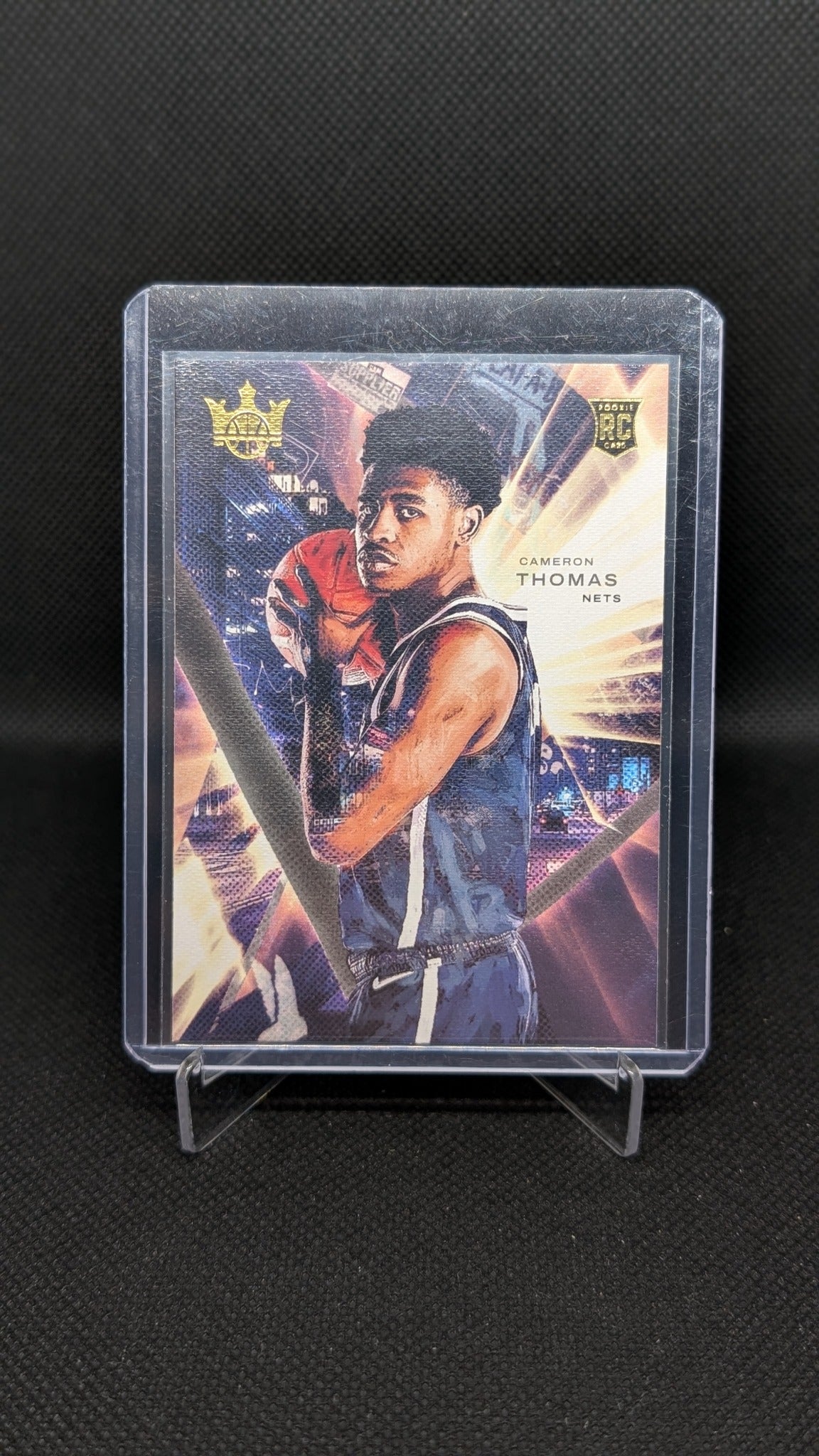 Cameron Thomas 2021-22 Panini Court Kings #87 NBA basketball card