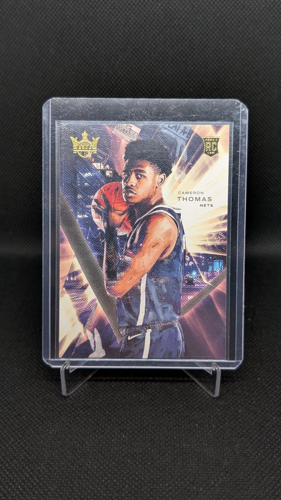 Cameron Thomas 2021-22 Panini Court Kings #87 NBA basketball card