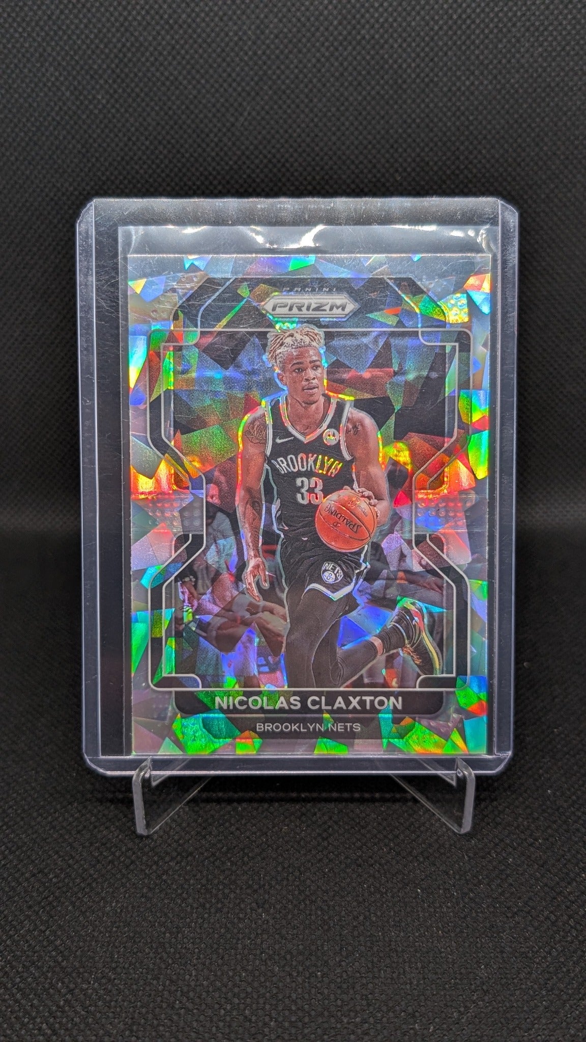 Nicolas Claxton 2021-22 Panini Prizm #38 NBA basketball card