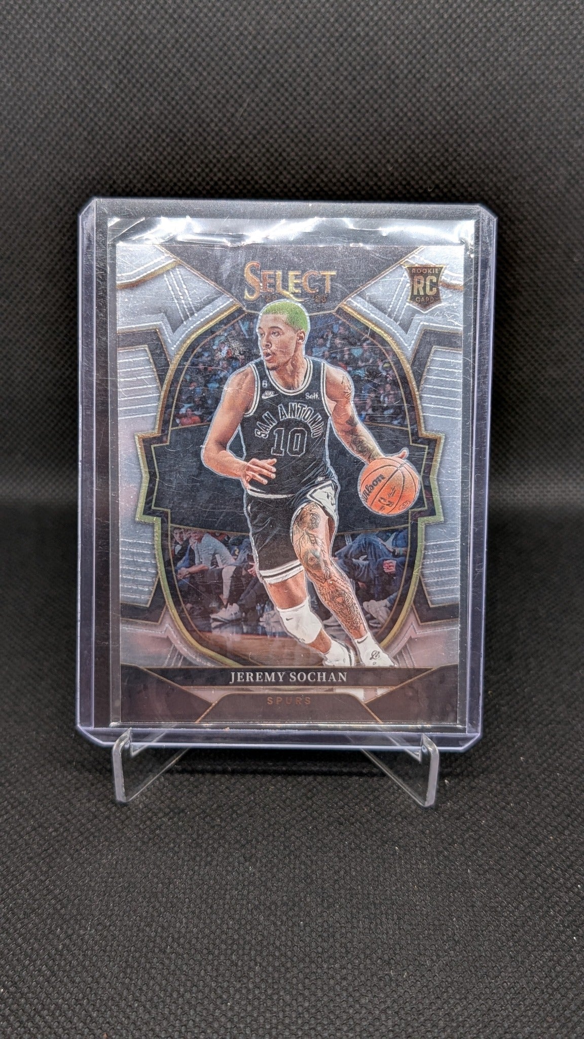 Jeremy Sochan 2022-23 Panini Select #86 NBA basketball card