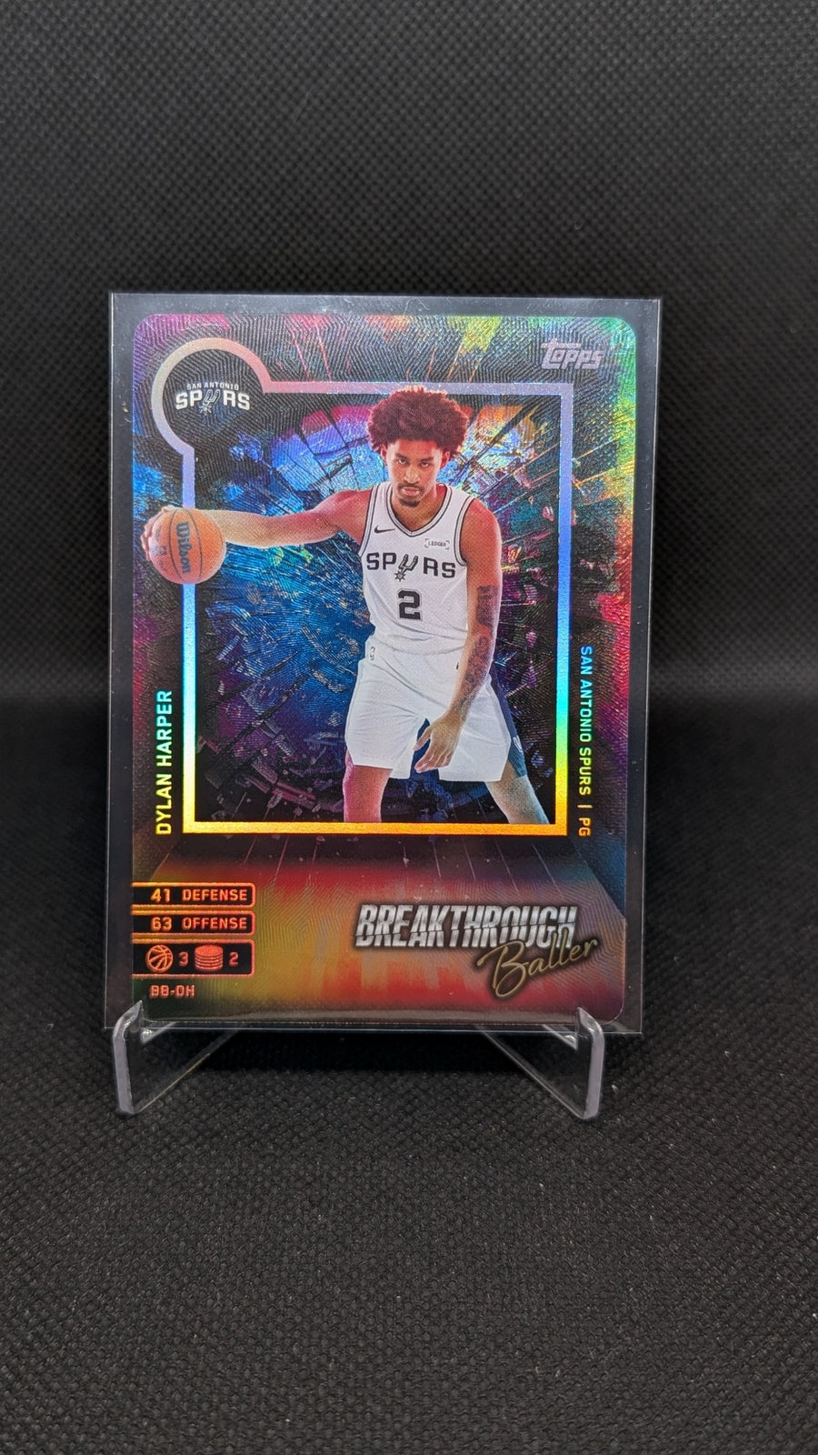 Dylan Harper 2025-26 Topps Match Attax #BB-DH NBA basketball card