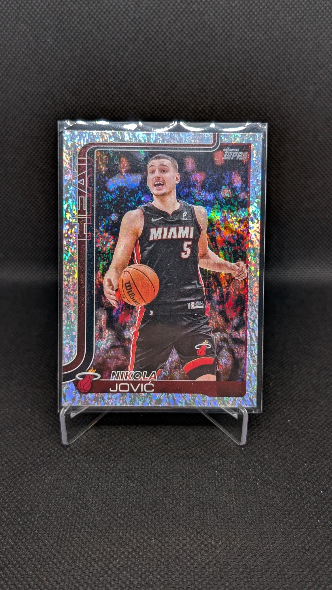 Nikola Jović 2025-26 Topps #76 NBA basketball card