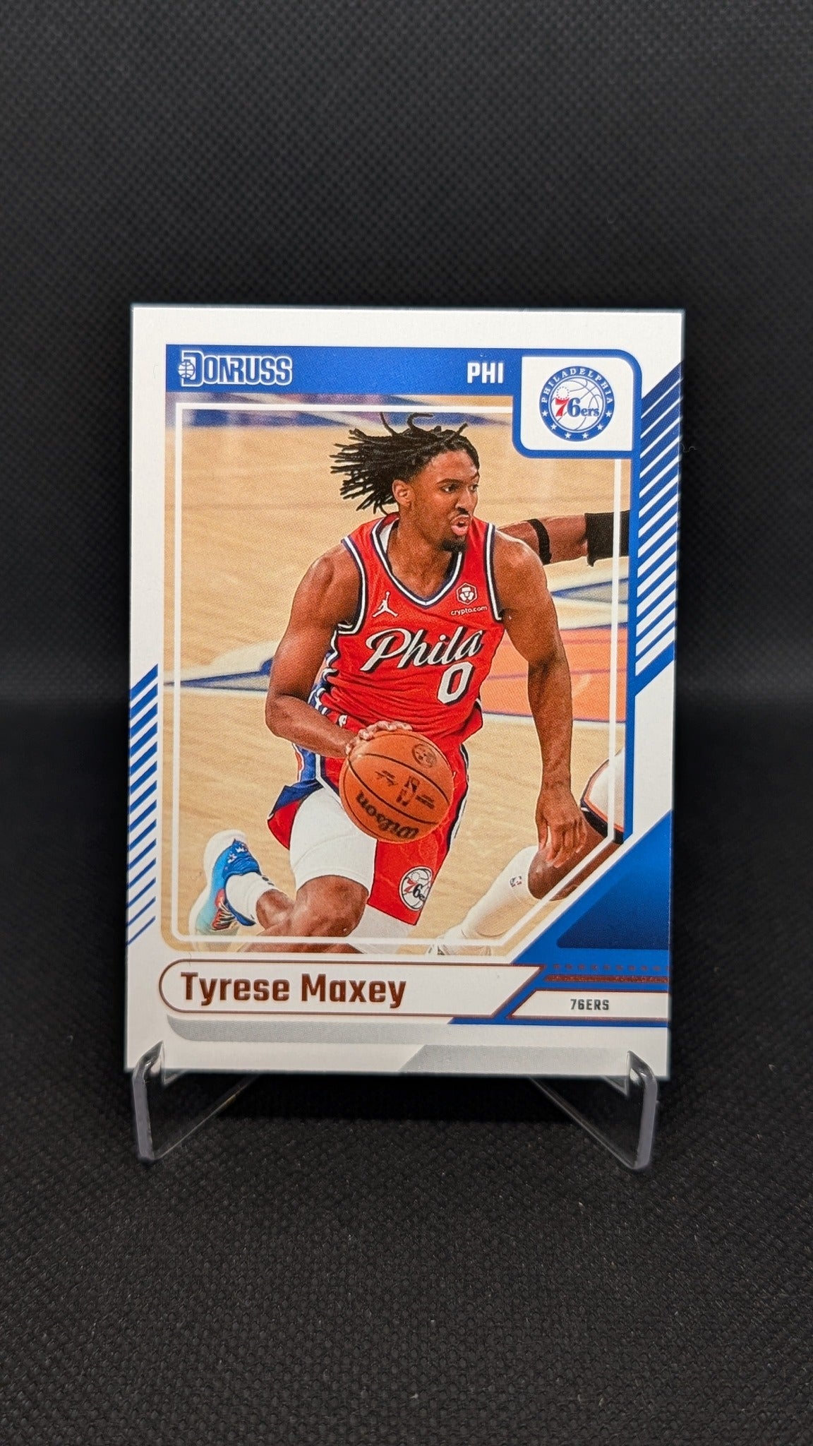Tyrese Maxey 2024-25 Donruss #192 NBA basketball card