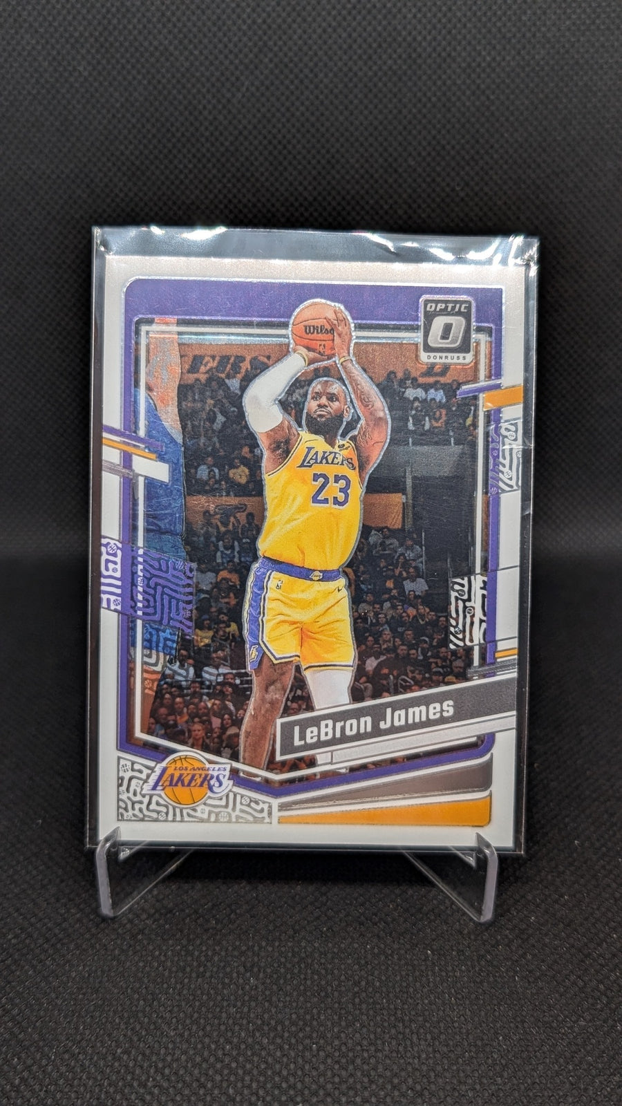 LeBron James 2023-24 Donruss Optic #65 NBA basketball card
