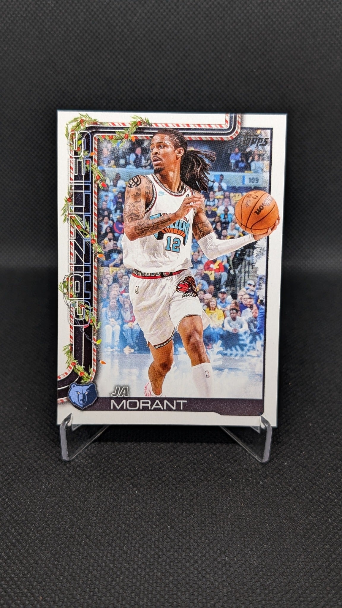 Ja Morant 2025-26 Topps Holiday #H146 NBA basketball card