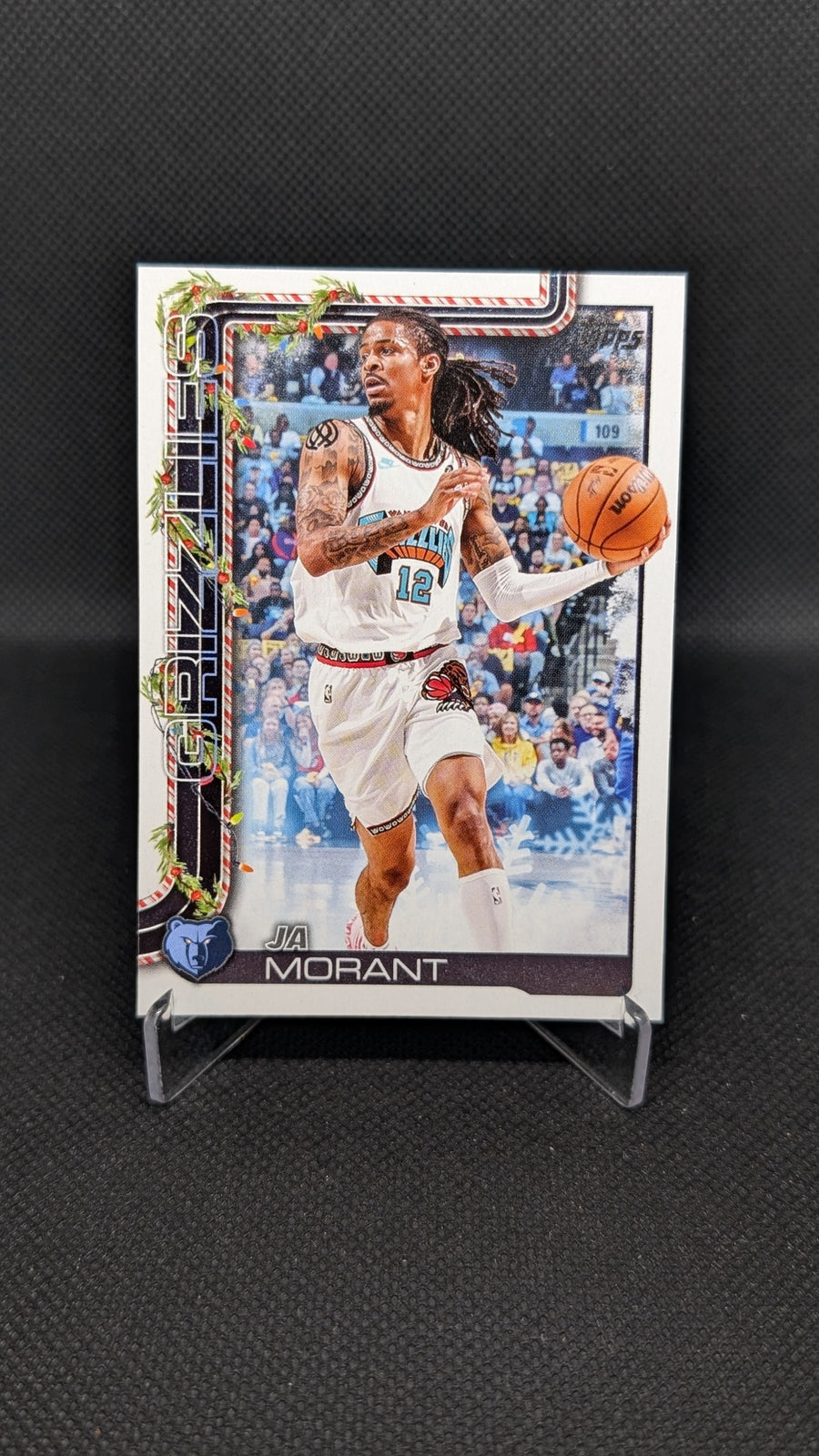 Ja Morant 2025-26 Topps Holiday #H146 NBA basketball card