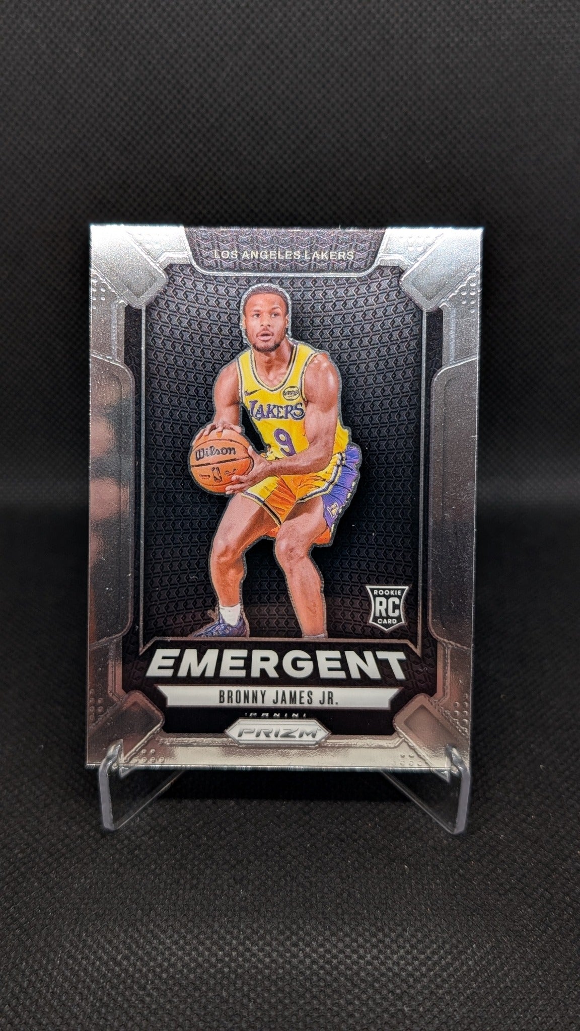 Bronny James Jr. 2024-25 Panini Prizm #8 NBA basketball card
