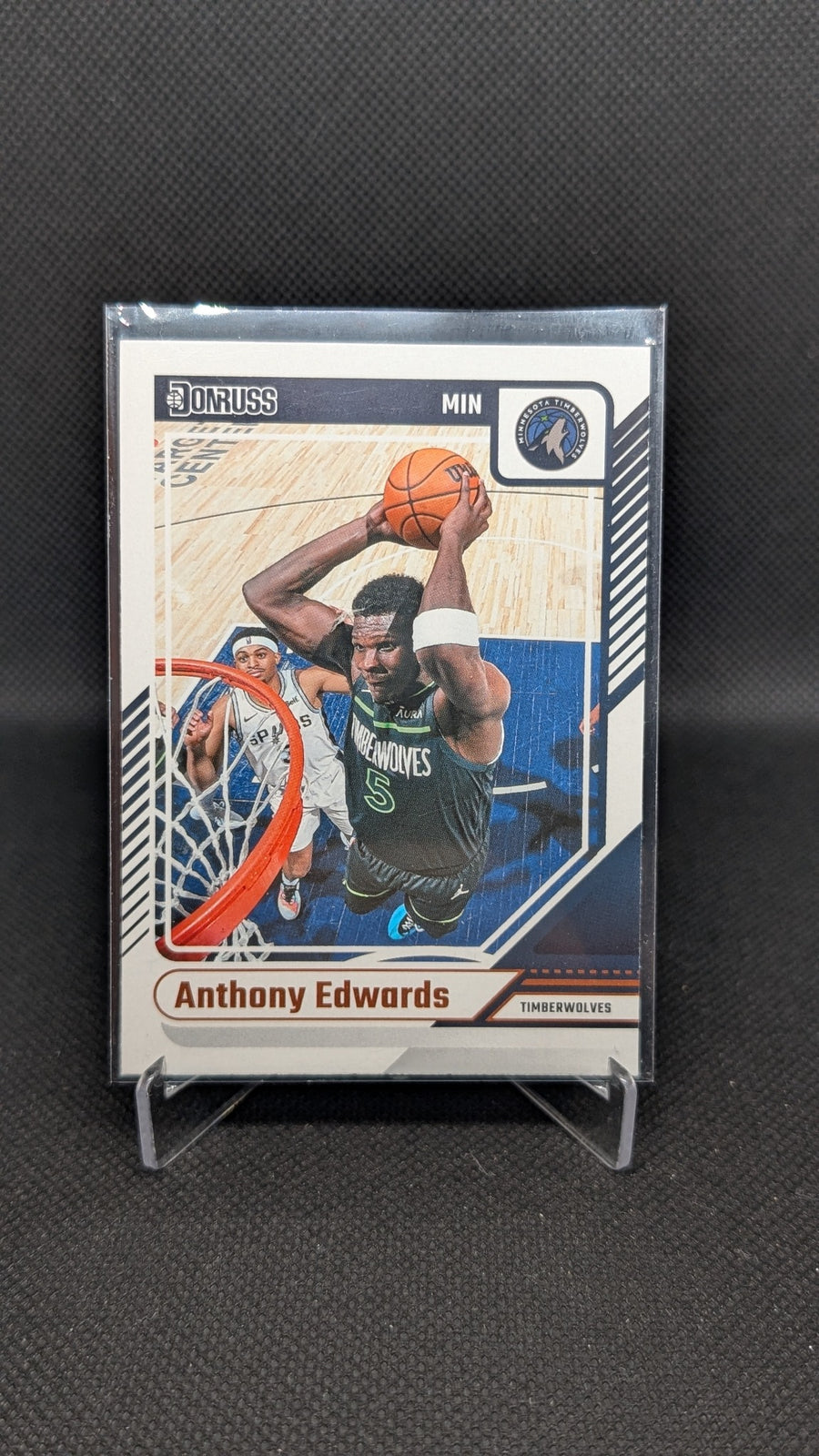 Anthony Edwards 2024-25 Donruss #165 NBA basketball card