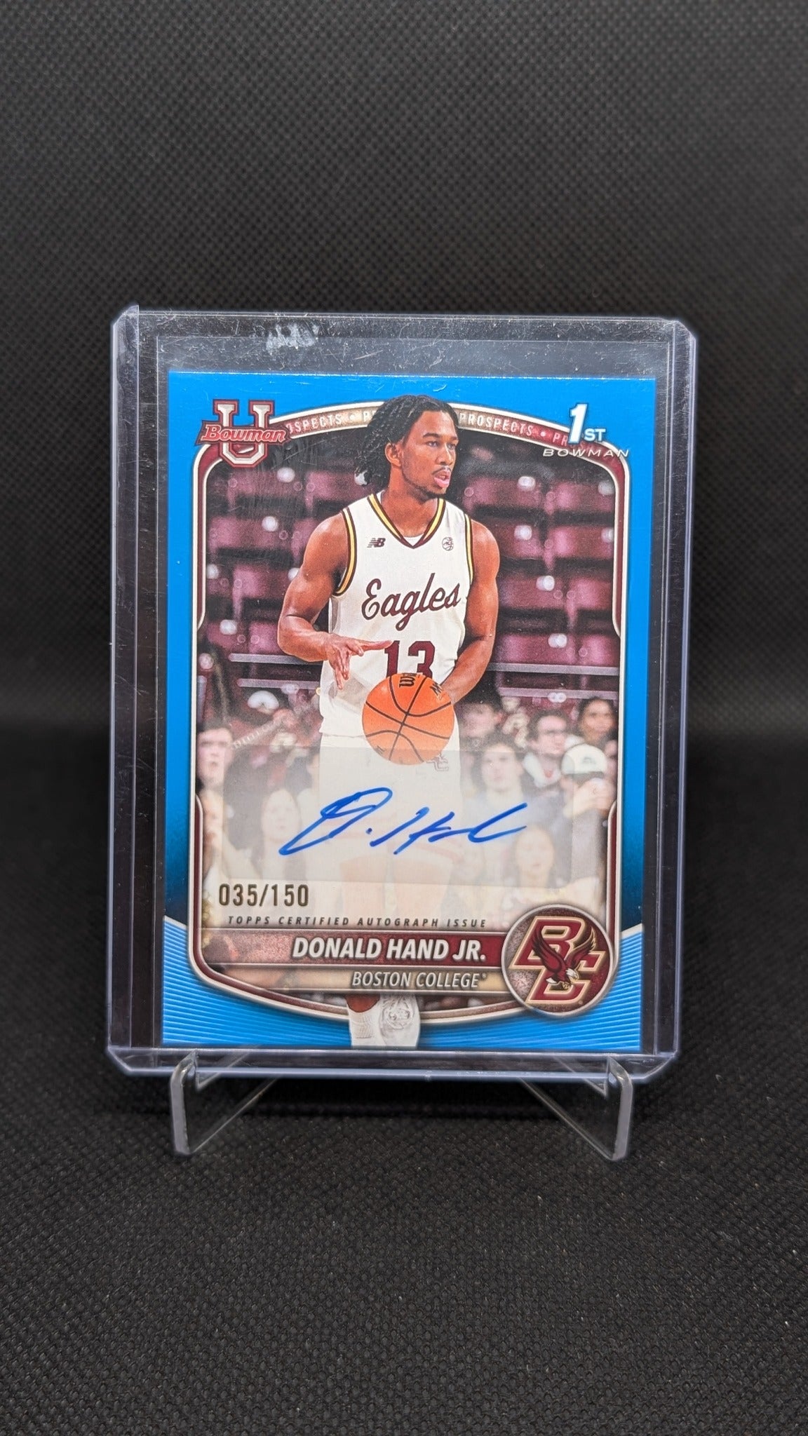 Donald Hand Jr. 2025-26 Bowman #PA-DHJ NBA basketball card