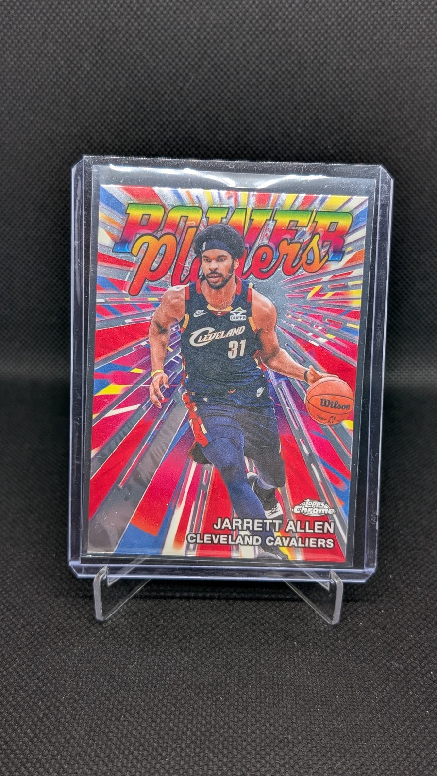 Jarrett Allen 2025-26 Topps Chrome Update #PP-9 NBA basketball card