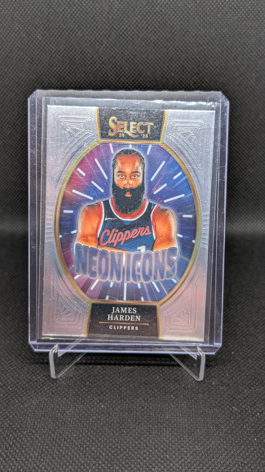 James Harden 2024-25 Panini Select #1 NBA basketball card