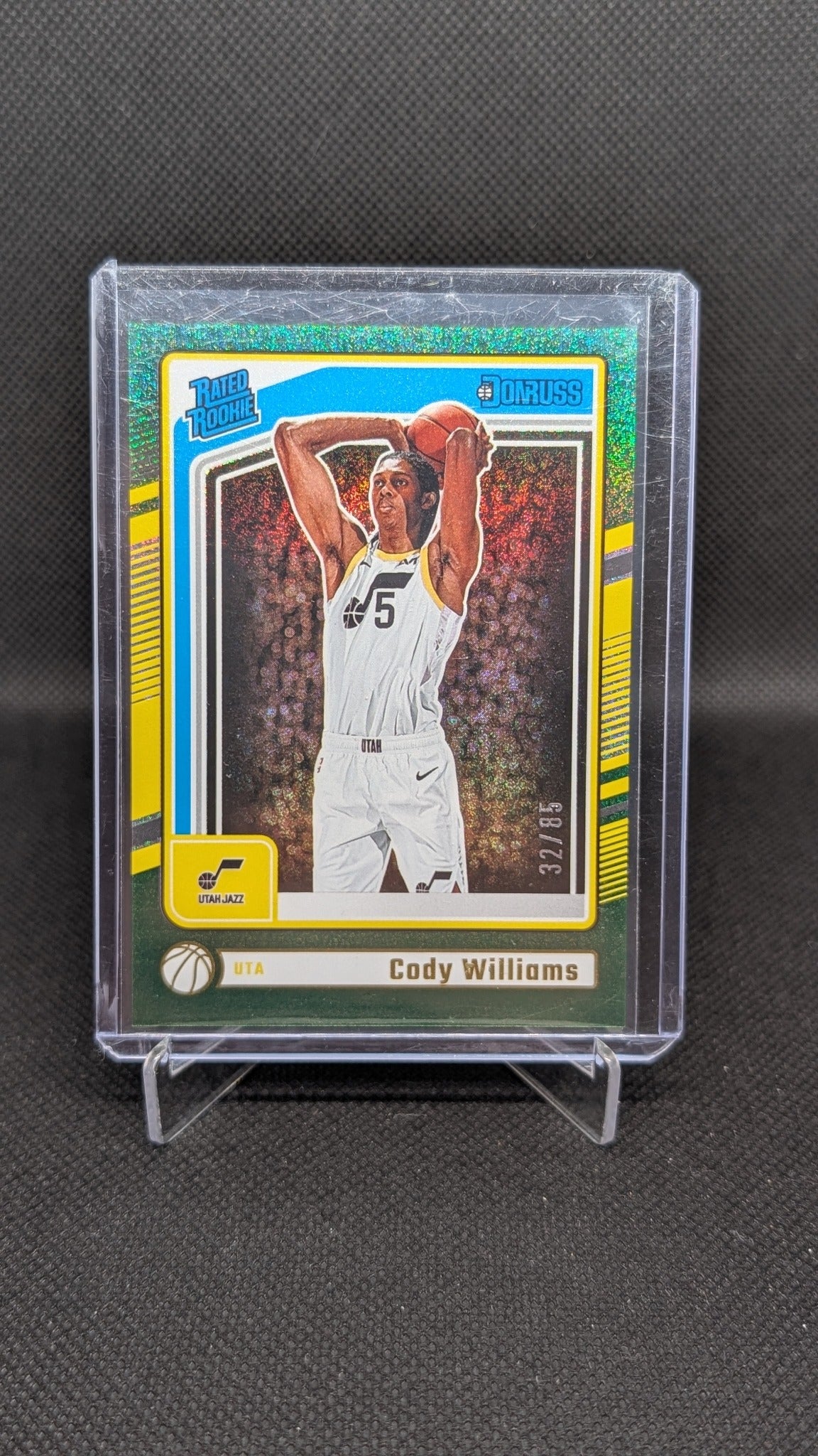Cody Williams 2024-25 Donruss #230 NBA basketball card