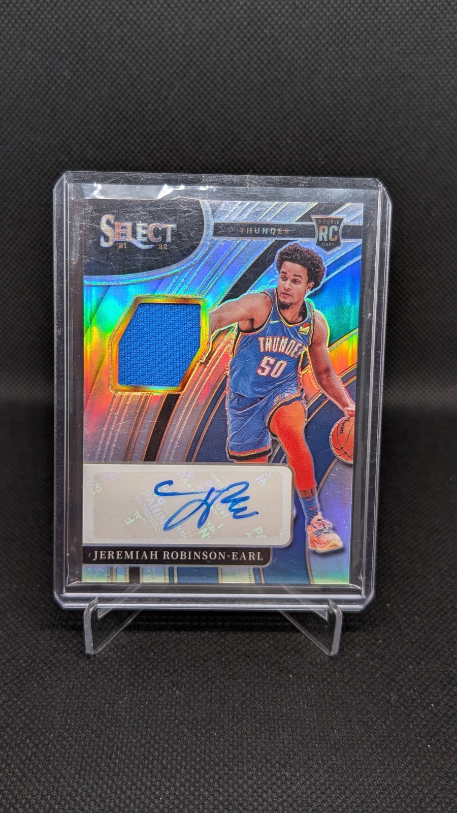 Jeremiah Robinson-Earl 2021-22 Panini #RJ-JRE NBA basketball card