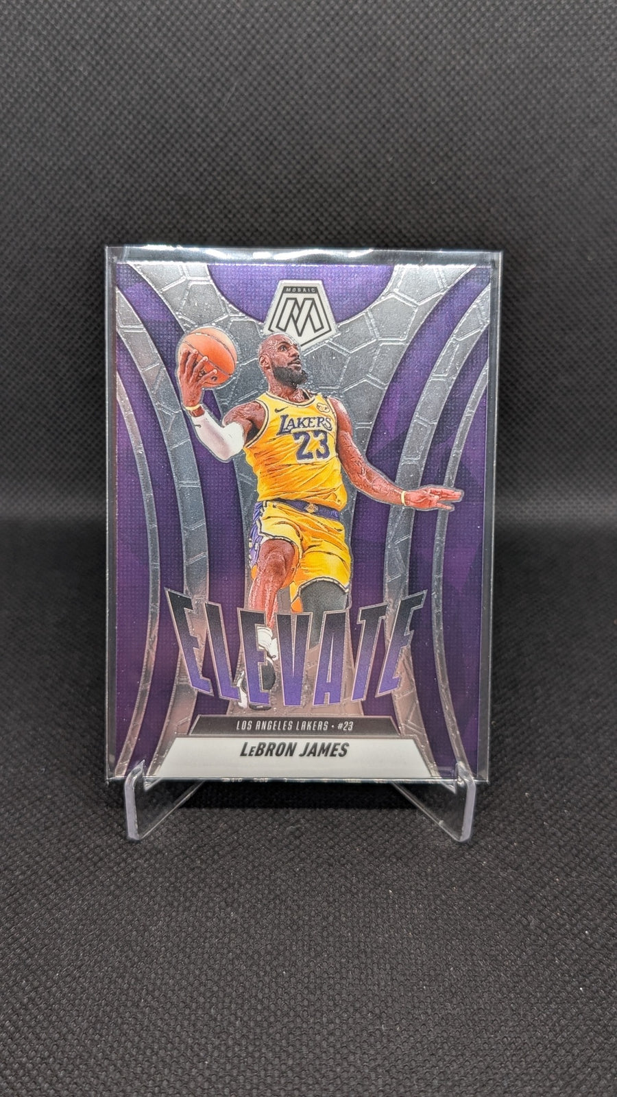 LeBron James 2024-25 Panini Mosaic #13 NBA basketball card