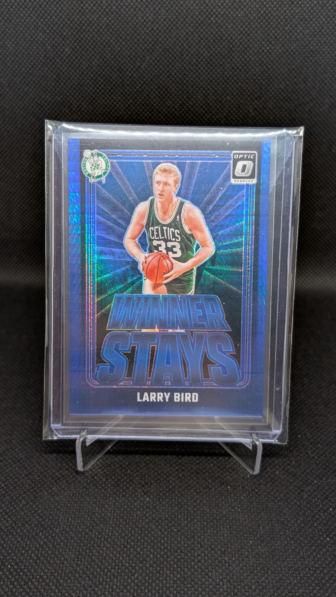 Larry Bird 2024-25 Donruss Optic #19 NBA basketball card