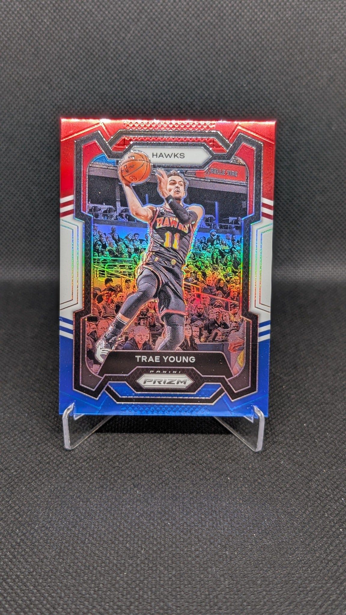 Trae Young 2023-24 Panini Prizm #3 NBA basketball card