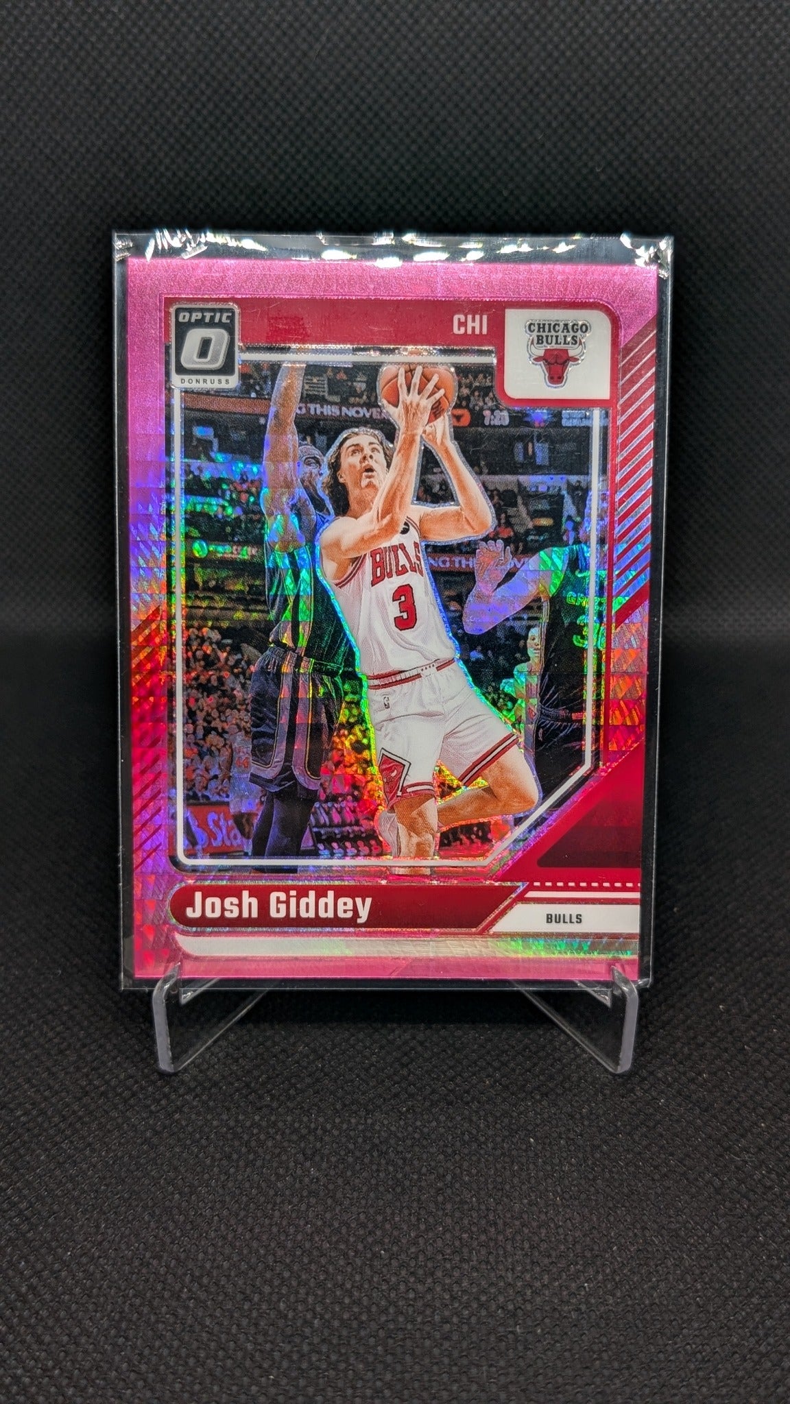 Josh Giddey 2024-25 Donruss Optic #120 NBA basketball card