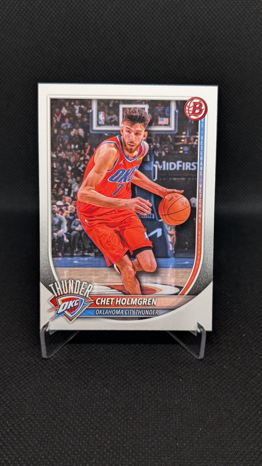 Chet Holmgren 2025-26 Bowman #108 NBA basketball card