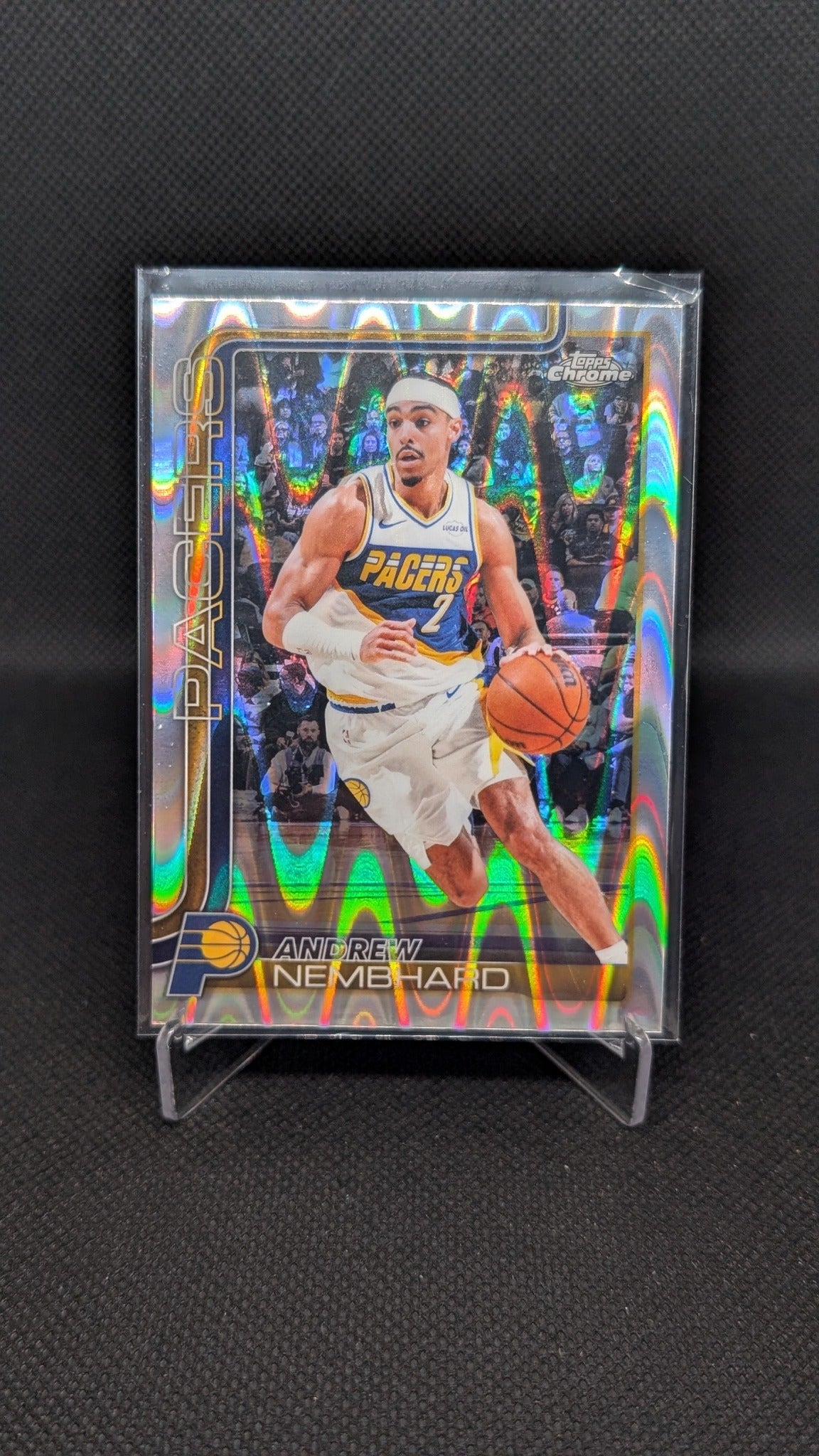 Andrew Nembhard 2025-26 Topps Chrome Update #68 NBA basketball card