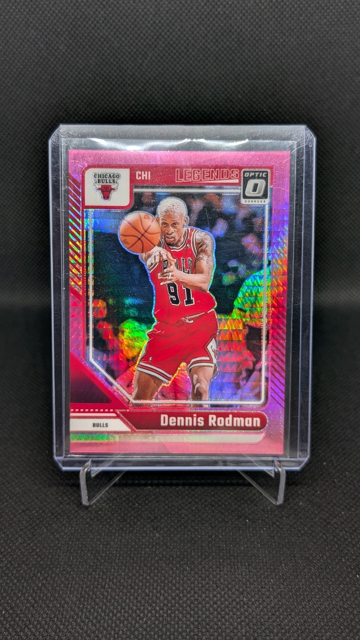 Dennis Rodman 2024-25 Donruss Optic #241 NBA basketball card