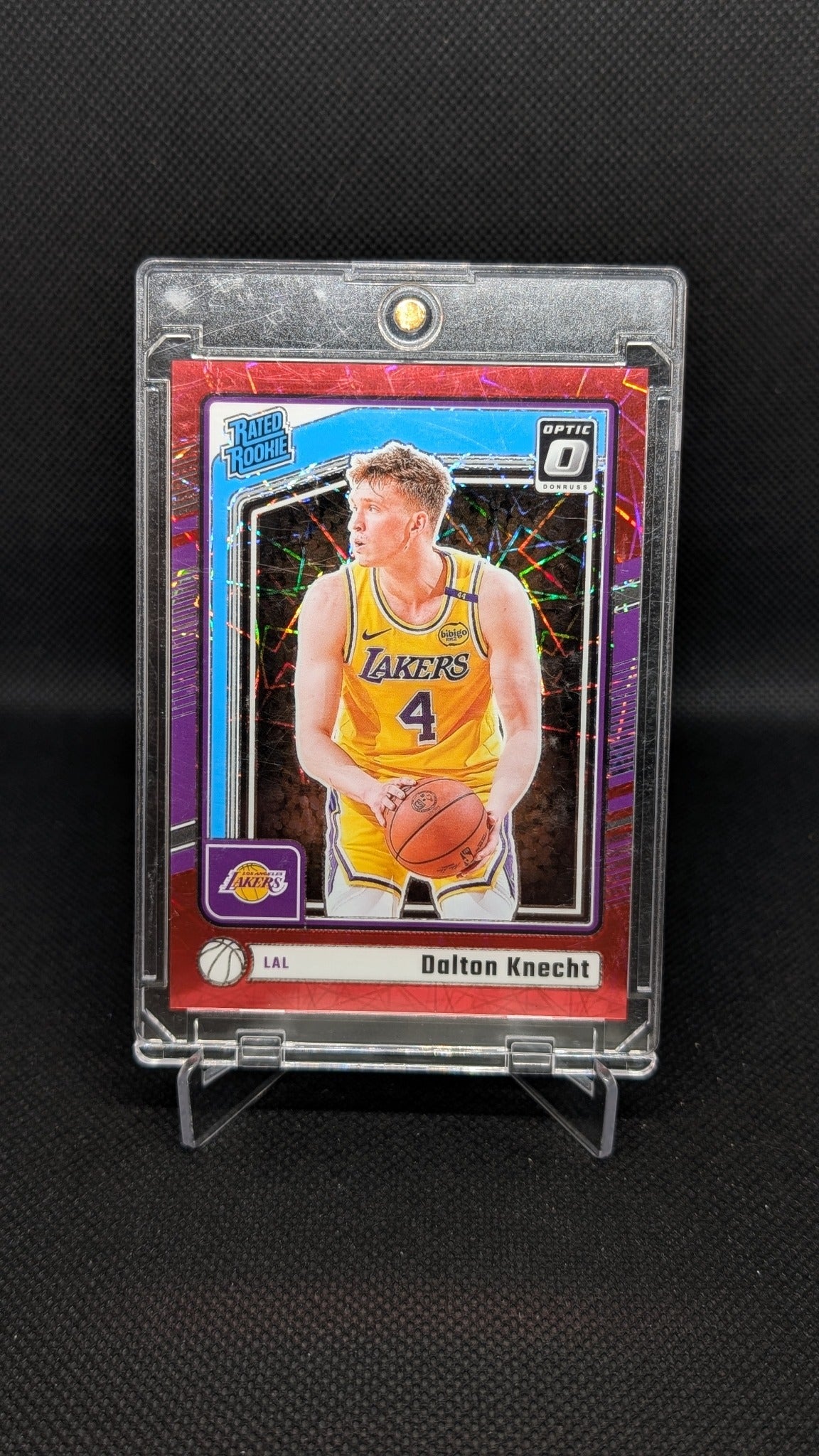 Dalton Knecht 2024-25 Donruss Optic #256 NBA basketball card