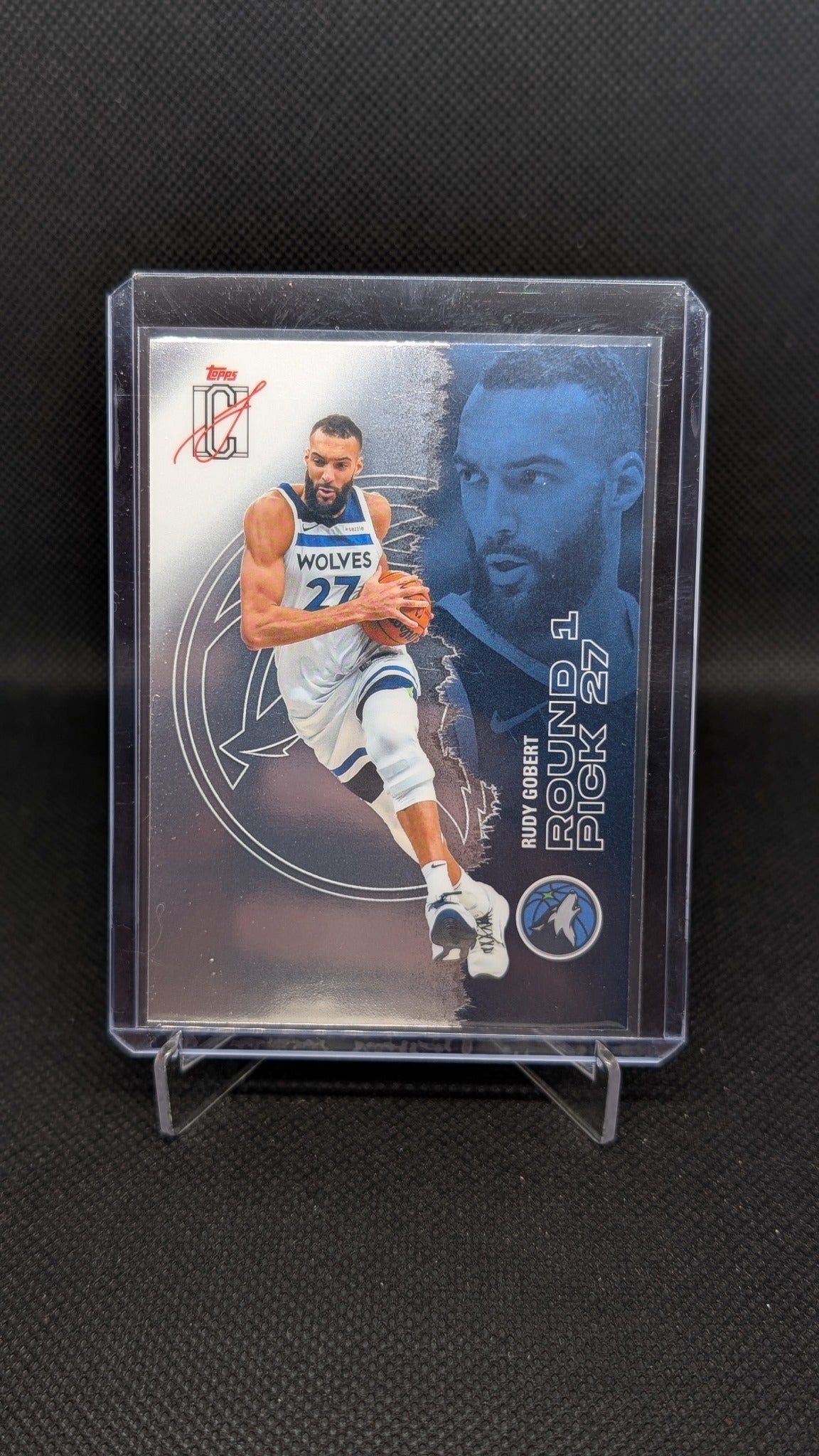 Rudy Gobert 2025-26 Topps Signature Class #96 NBA basketball card