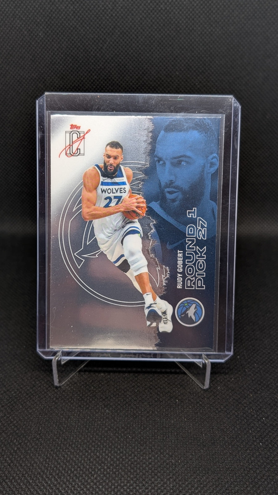 Rudy Gobert 2025-26 Topps Signature Class #96 NBA basketball card