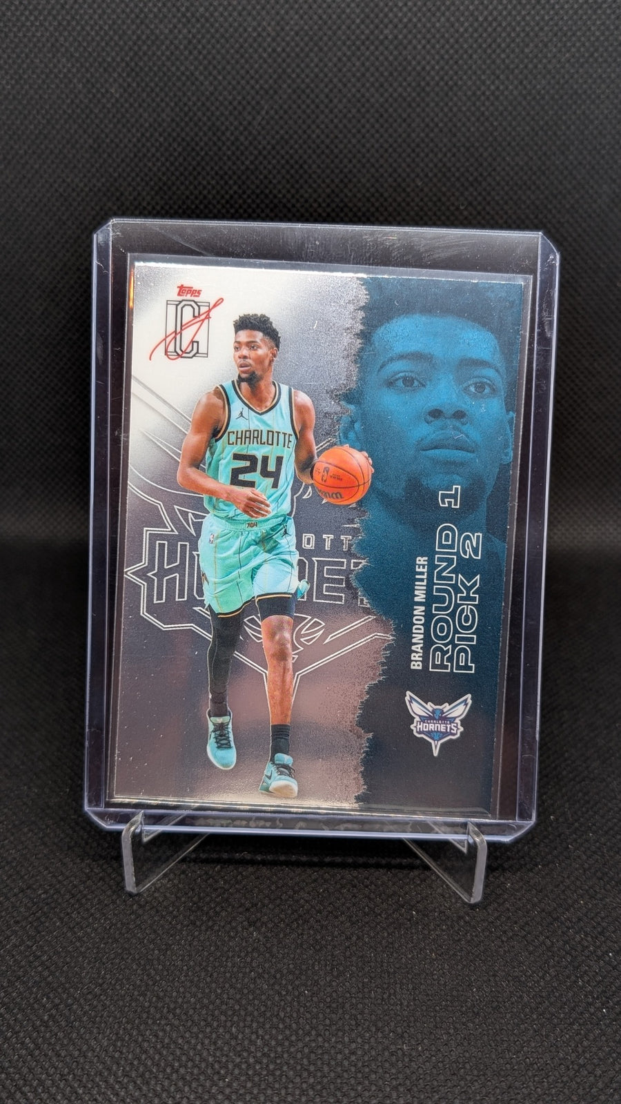 Brandon Miller 2025-26 Topps Signature Class #3 NBA basketball card