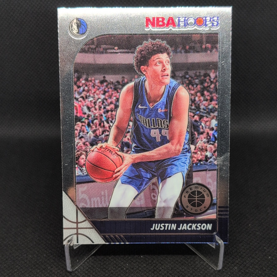 Justin Jackson 2019-20 Panini NBA Hoops Premium Stock #44 front